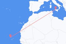 Flights from São Vicente to Palermo