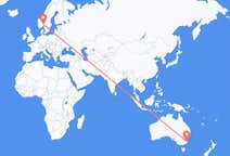 Flyreiser fra Moruya, Australia til Oslo, Norge