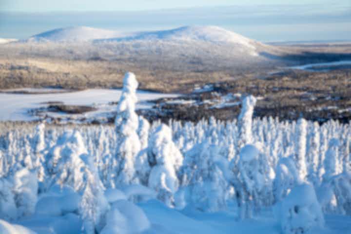 Parhaat hiihtomatkat Ylläksellä Suomi