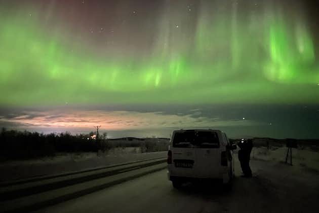 Búsqueda de la aurora boreal en minibús hasta Abisko 19:30 h
