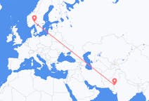 Flyreiser fra Jaisalmer, India til Oslo, Norge