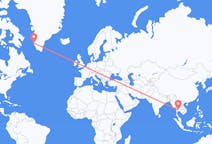 Flyreiser fra Bangkok, Thailand til Nuuk, Grønland
