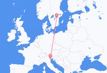 Flyg från Linköping, Sverige till Venedig, Italien