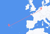 Flights from Horta, Azores, Portugal to Dortmund, Germany