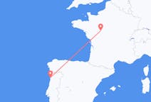 Flyg från Tours, Frankrike till Porto, Portugal