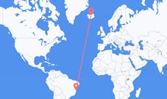 Flights from Porto Seguro, Brazil to Akureyri, Iceland