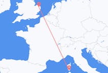 Flyreiser fra Figari, Frankrike til Norwich, England