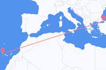 出发地 西班牙与 圣克鲁斯-德拉帕尔马 出发目的地 土耳其伊斯坦布尔的航班