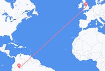 Flights from Iquitos, Peru to Birmingham, England