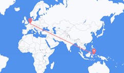 Flyg från Manado, Indonesien till Maastricht, Nederländerna