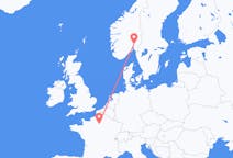 Flyrejser fra Oslo, Norge til Paris, Frankrig