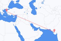 Flights from Kandla, India to Mytilene, Greece