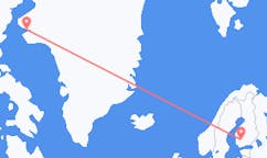 Flyg från Tammerfors till Qaanaaq