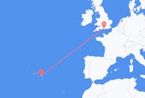 Voli dalla città di Ponta Delgada per Southampton