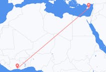 Flyreiser fra Abidjan, til Larnaka