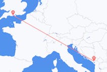 Flyg från Bournemouth till Podgorica