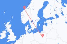 Flyreiser fra Kristiansund, Norge til Warszawa, Polen