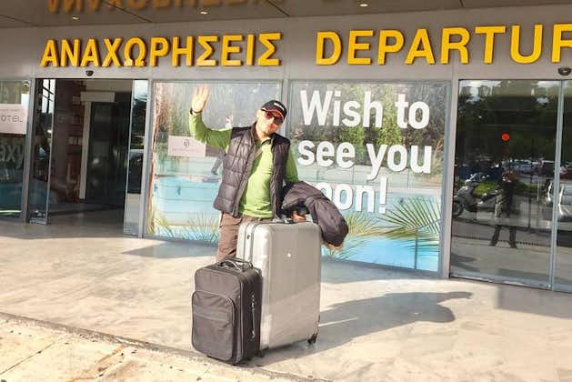 Creta: trasferimento dall'aeroporto di Heraklion a Rethymno fino a 11 passeggeri