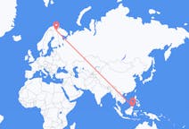 Flights from Sandakan, Malaysia to Ivalo, Finland