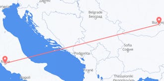 Flyg från Italien till Rumänien