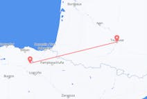 Flyg från Vitoria-Gasteiz, Spanien till Toulouse, Frankrike