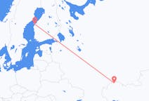 出发地 哈萨克斯坦出发地 烏拉爾目的地 芬兰瓦萨的航班