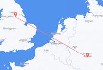 Flyrejser fra Frankfurt, Tyskland til Doncaster, England