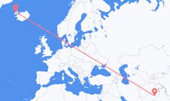 Flights from the city of Multan, Pakistan to the city of Ísafjörður, Iceland