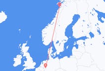 Vluchten van Bodø naar Keulen