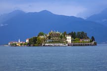 Water activities in Lake Maggiore, Italy