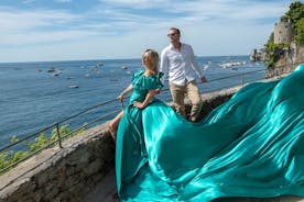 Flying Dress Photo Shoot Experience in Positano