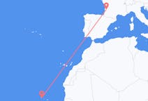 Flyg från São Vicente, Kap Verde till Bordeaux, Frankrike