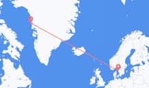 Flyrejser fra Upernavik til Göteborg