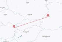 Flyreiser fra Wien, Østerrike til Lviv, Ukraina