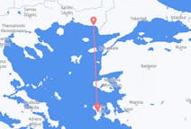 Flüge von der Stadt Alexandroupoli in die Stadt Chios