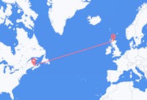 Flyrejser fra Moncton, Canada til Inverness, Skotland