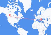 Flyg från Calgary, Kanada till Aten, Kanada