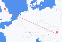 Flyreiser fra Leeds, England til Oradea, Romania
