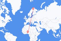 Flights from Akure, Nigeria to Kittilä, Finland