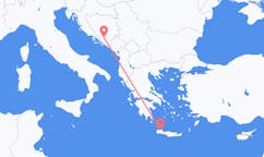 Flights from Mostar to Chania