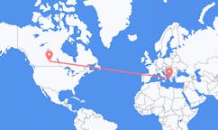 Flyrejser fra Saskatoon, Canada til Ioannina, Grækenland