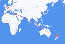 Flyreiser fra Palmerston nord, New Zealand til Lyon, Frankrike