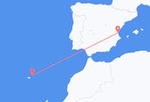 Flights from Valencia, Spain to Vila Baleira, Portugal