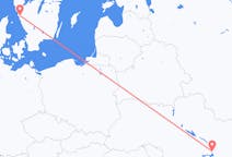 Vluchten van Göteborg, Zweden naar Zaporizja, Oekraïne