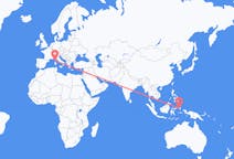 Flyreiser fra Ternate City, Indonesia til Ajaccio, Frankrike