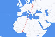 Flights from Lomé, Togo to Rzeszów, Poland