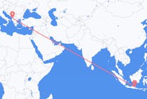 Flyreiser fra Surabaya, til Tirana