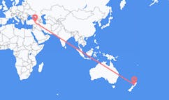 Flyg från Whanganui, Nya Zeeland till Elazig, Turkiet