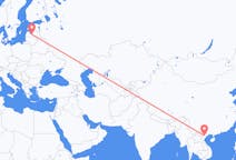 Flyreiser fra Hanoi, til Riga