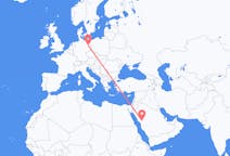 Flyreiser fra Medina, til Berlin